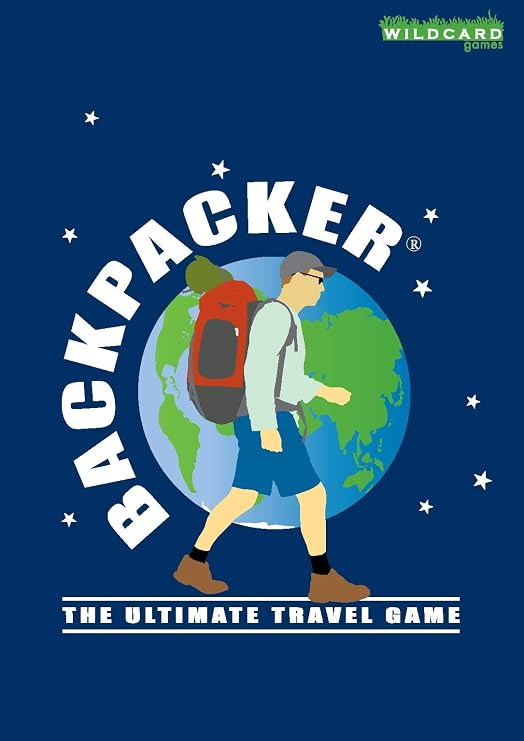 Backpacker - The Ultimate Travel Game - Fun Pocket Sized Card Game About Travelling Around the World