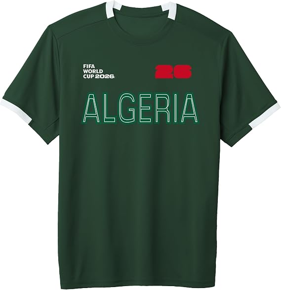 FIFA World CUP26 Algeria Short-Sleeve Soccer Jersey