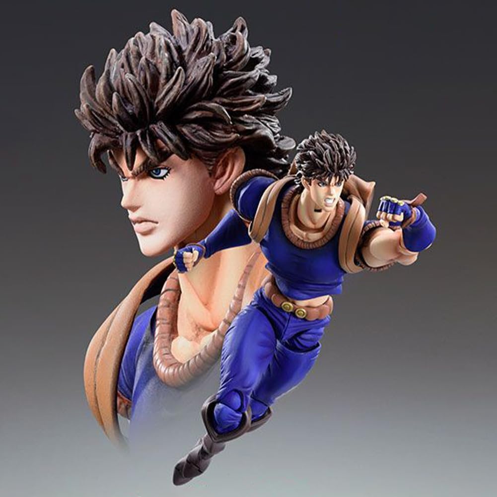 Jonathan Joestar Figure, Anime Dio Brando Action Figure, PVC Super Action Statue, Desktop Decoration Collection for Anime Fans, 17 cm