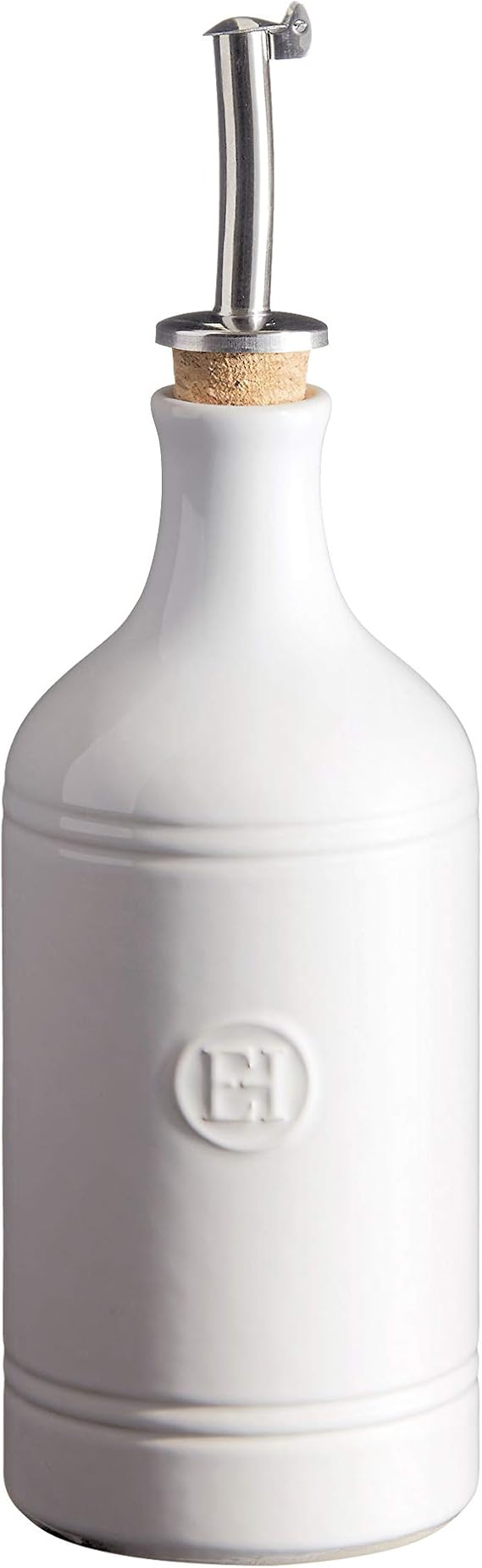 Emile Henry Oil Cruet, Flour White