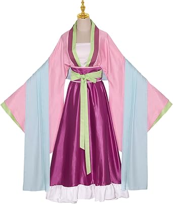 Women Girl Costume Pink Top Skirt Outfits Halloween Party Uniform Full Set Suits