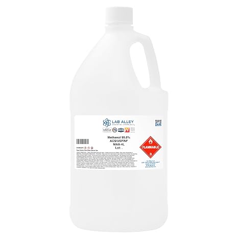 Lab Alley Methanol 99.8% ACS Reagent - 4 Liters