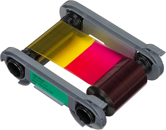 Evolis Primacy 2 R6F203A100 Color Ribbon - YMCKO-K - 250 Prints with Bodno Software Demo Card