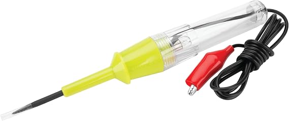 Performance Tool W2975C Deluxe 12V Circuit Tester with 3 in. Probe | Automotive test light checks circuits in autos, trucks, trailers and boats. Includes alligator clip lead