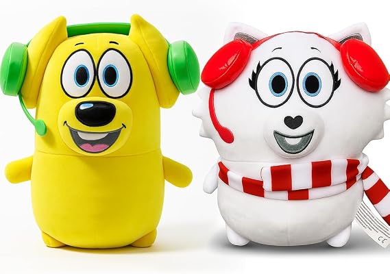 Tyler And Snowi Plush Toys,Super Soft Plushies For Kids,Collectible Tyler & Snowi Set,Cute Boy & Girls Birthday Gift,Ideal Fans Present & Desktop Decoration. (2PCS)
