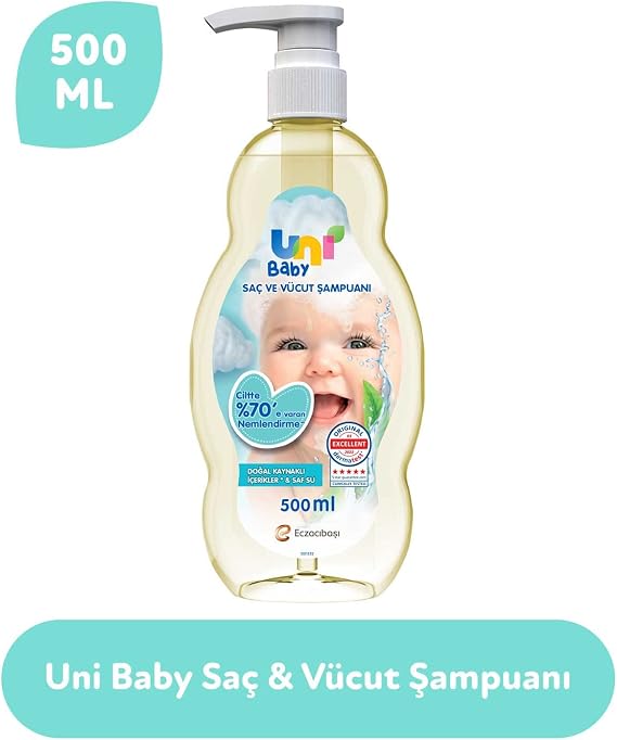 Uni Baby Şampuan 500 ml FLip 2022