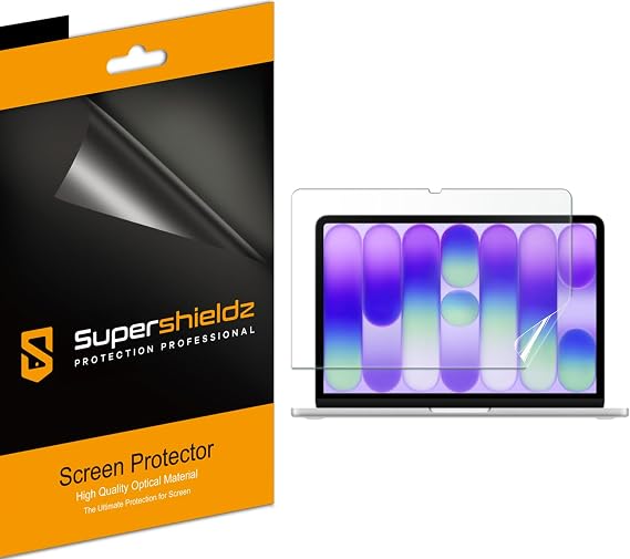Supershieldz (3 Pack) Anti-Glare (Matte) Screen Protector Designed for MacBook Neo