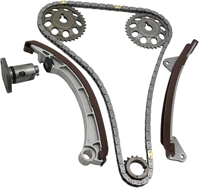 MPLUS Timing Chain Kit with Tensioner Fit 1998 Toyota CorollaChevrolet Prizm 1ZZFE Engine 1.8L L4 16V DOHC 1ZZ-FE with 30mm tensioner