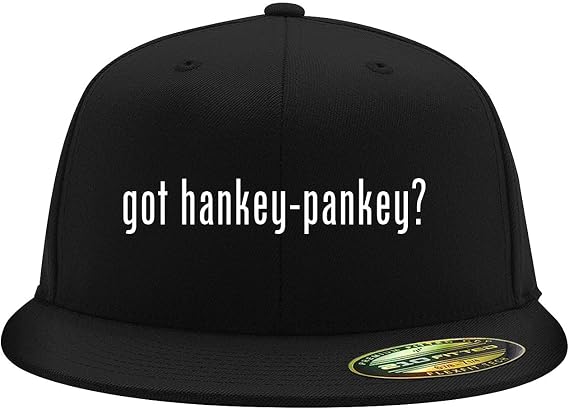 got Hankey-pankey? - Flexfit 6210 Structured Flat Bill Fitted Hat | Trendy Baseball Cap for Men and Women | Snapback Closure