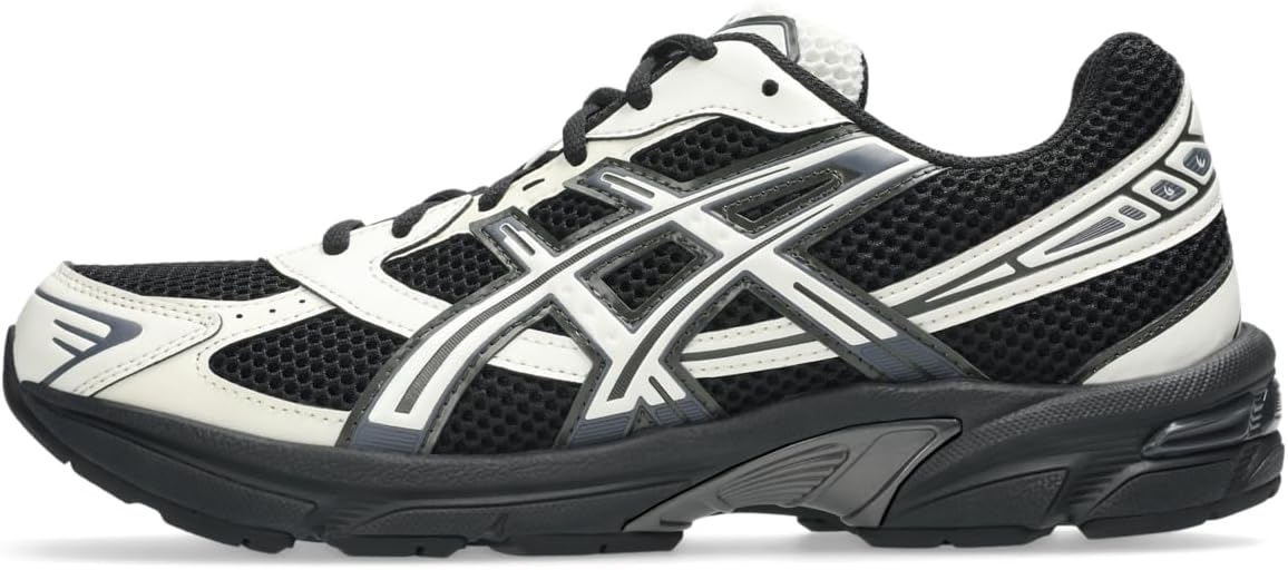 ASICS Unisex GEL-1130 Sportstyle Shoes, 11M / 12.5W, Black/Cream