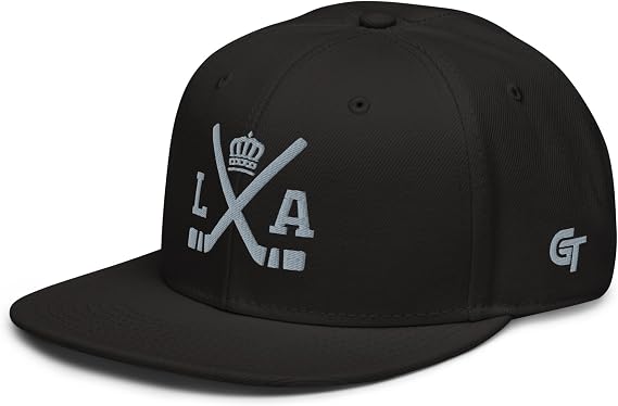 Los Angeles Hockey Sticks Retro LA Snapback Hat Baseball Cap