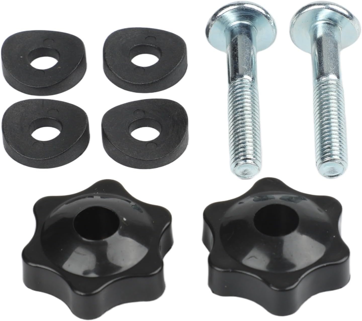 Knob and Bolt Set for Lawn Mower Handle Installation on 20338 20349 20350 20351 Models with Mechanical Compatibility