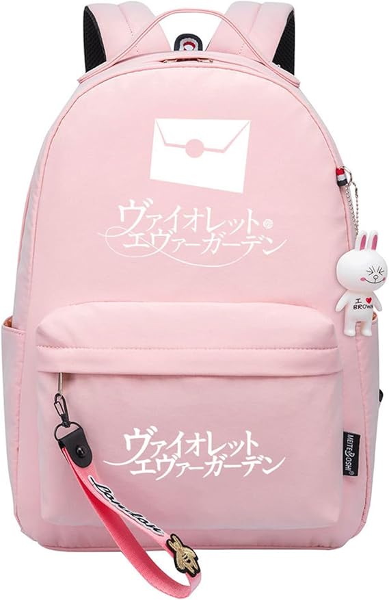 ISaikoy Anime Violet Evergarden Backpack Daypack Bookbag Daypack School Bag Color 10