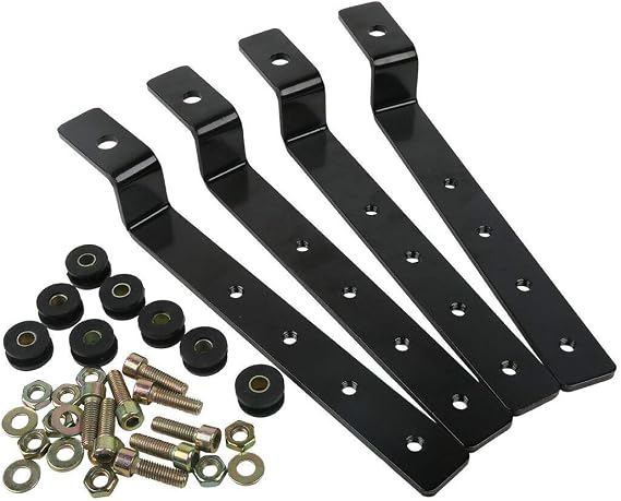 TCMT Universal Motorcycle Hard Saddlebag Mounting Kit Set Fits For Harley