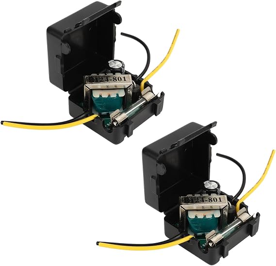 12V Car Stereo Audio Power Filter, 2 Pack, Interference Proof Noise Reduction for Equalizers and Amplifiers