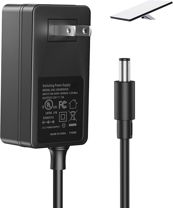 30V/2A DC Charger 60W Power Adapter for Starlink Mini | Stable Energy Efficiency, Multi-Layer Safety Features, and Travel-Friendly Design