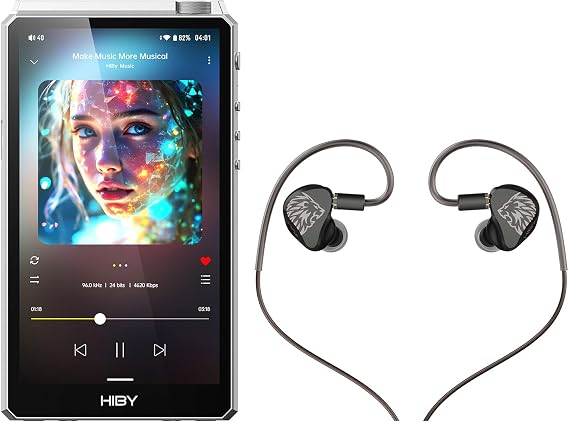 HiBy R6III 2025 DAP Player & HiBy YVAIN Hi-Fi in-Ear Monitors