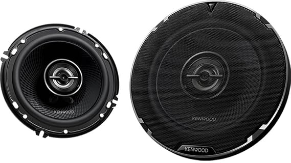 Kenwood KFC-1696PS 6.5 Inch 2 Way Car Speakers with 320 Watts Peak Power (Pair)