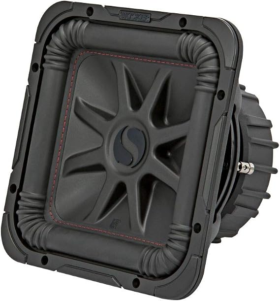 KICKER 45L7R104 L7R 10-Inch (25cm) Subwoofer, Dual Voice Coil, 4-Ohm
