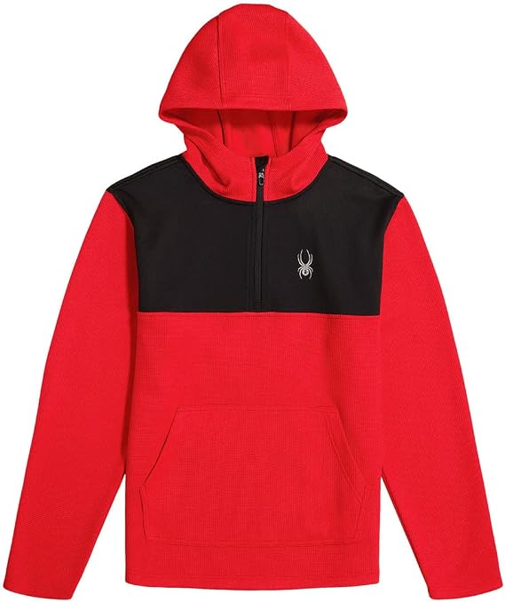 Spyder Men's Ray Half Zip Pullover Red/M