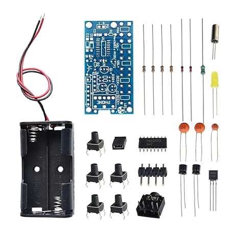 FM Radio Kit DIY Electronic Kit 76MHz-108MHz Stereo FM Radio Receiver PCB Module
