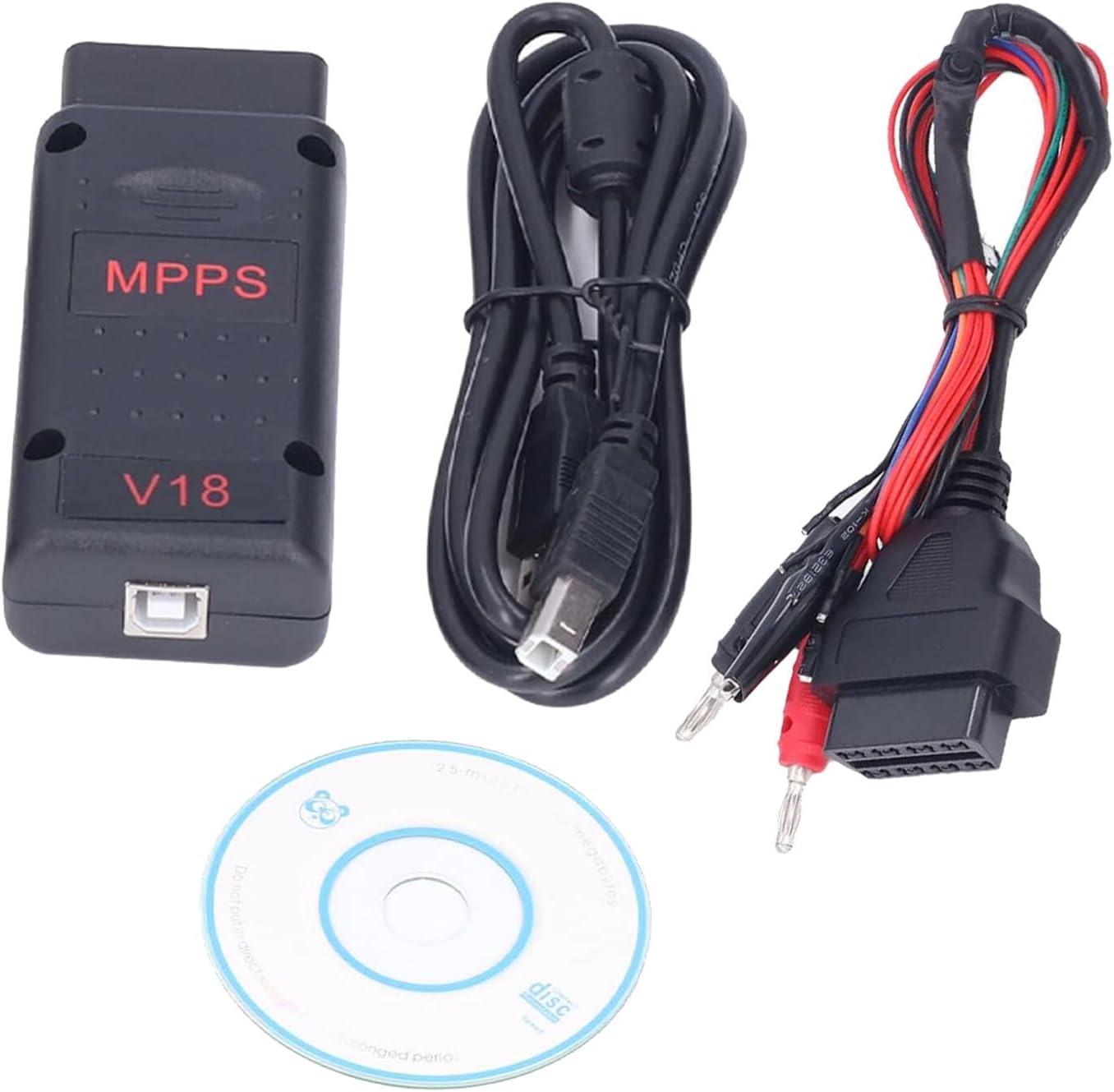 Mpps V18 ECU Tuner Car Diagnostic Tool Car P Tuning ECU P Tuning Scanner Diagnostic Tool Replacement