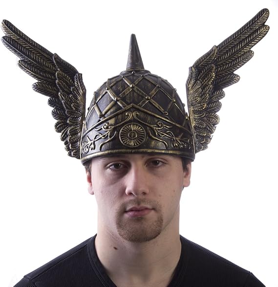 HMS Men's Winged Helmet