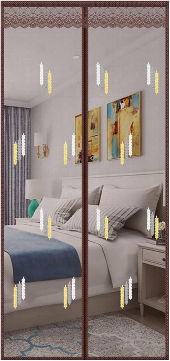 Magnetic Screen Door 31x83, Screen Door Heavy Duty Magnetic Curtain Screen Door, Hands Free Magnet Patio Screen, Magnetic Screens for Patio, Bedroom