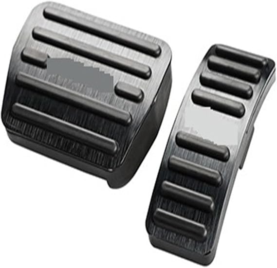 Pedal Fit for Chery Omoda 5 C5 FX 2022 2023 2024 Aluminum Alloy Car Accelerator Fit for Gas Ful Pedal Brake Pedals Cover Pads Reliable(at 2PCS Black)