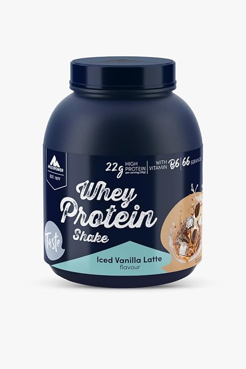 MULTIPOWER Whey Protein Shake - Ice Vanilla Latte - 2000 Gr.