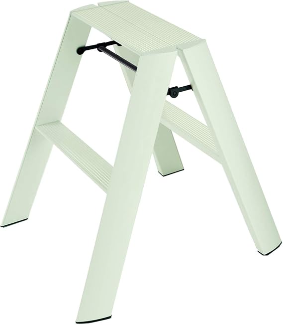 Hasegawa Ladders Lucano Step Stool, 2, Mint Green