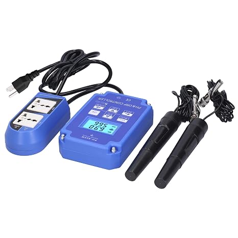 BROLEO ORP Controller, PH803W Acidity Alkalinity Controller Water Quality Monitor for Water Quality Testing for Water Quality Monitoring for PH Measuring (US Plug 110V), BROLEO2knh95wmrc-14