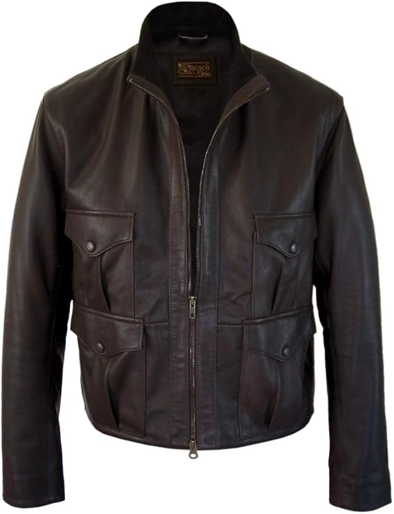 Magnoli Clothiers Bond (Craig) Royale Leather Jacket