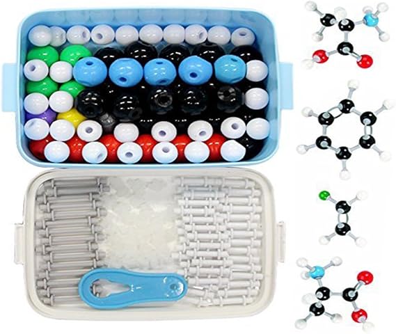 Organic Chemistry Molecular Model Kit Molecular Mode for Student 100 Pcs