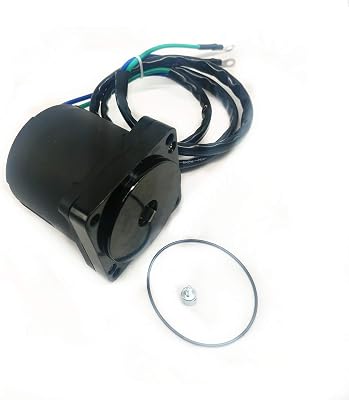 64E-43880-00,68V-43880-00 Power TiltTrim Motor For Yamaha 115-130-150-175-200-225 HP Outboard 12 Volt 64E-43880-01,68V-43880-01,64E-43880-02,68V-43880-02 With O-Ring Terminal Ends 1997-2014