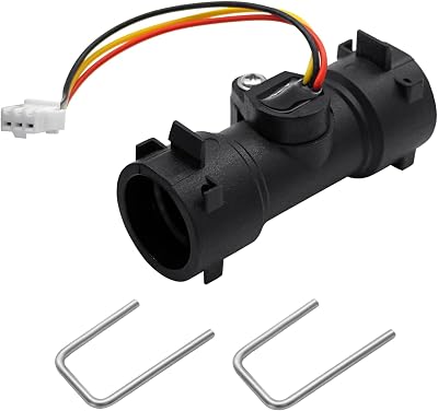 Water Flow Sensor Fits for Camplux Ranein Recpro Girard Fogatti Furrion RV Tankless Water Heater with Installation Accessories