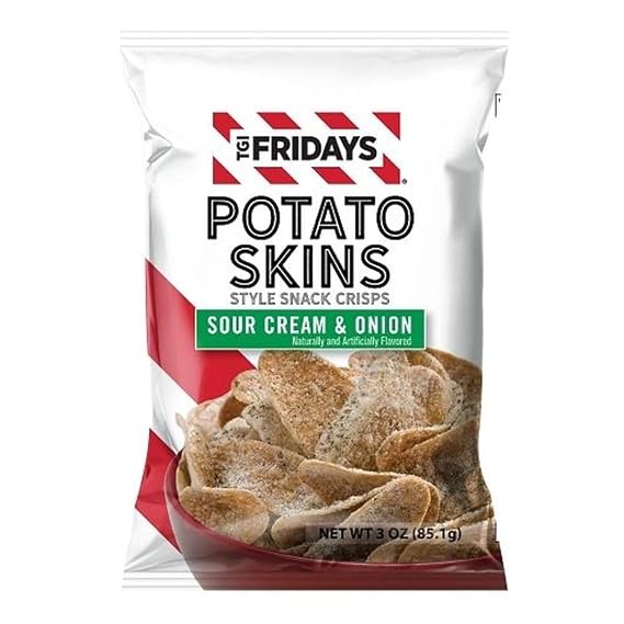 TGI Fridays Sour Cream and Onion chips(3.0 oz/6count)