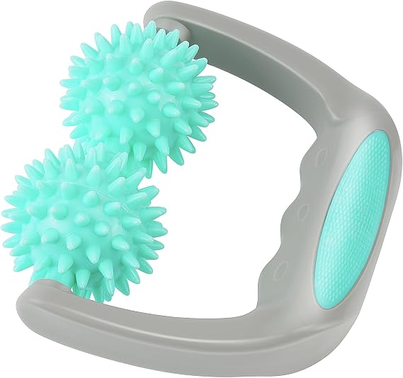 Coolife Fascia Release Spiky Massage Roller, Muscle Cellulite Massager
