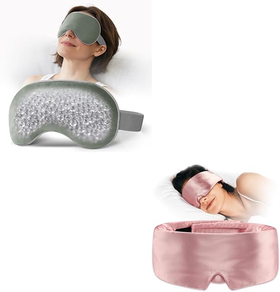Umisleep Microwave Heated Eye Mask & Satin Sleep Mask