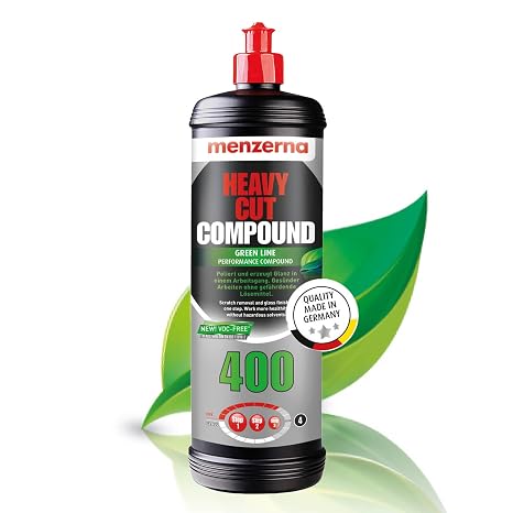 menzerna Heavy Cut Compound 400 Green LINE Car Polish I 32 oz