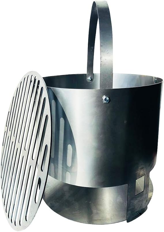 The 14-40TM Charcoal Basket for 55 Gallon UDS - 14" round