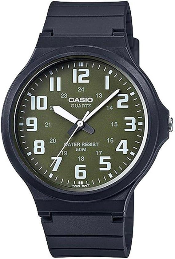 Casio MW-240-3BVDF Standart Erkek Kol Saati, Siyah, Standart