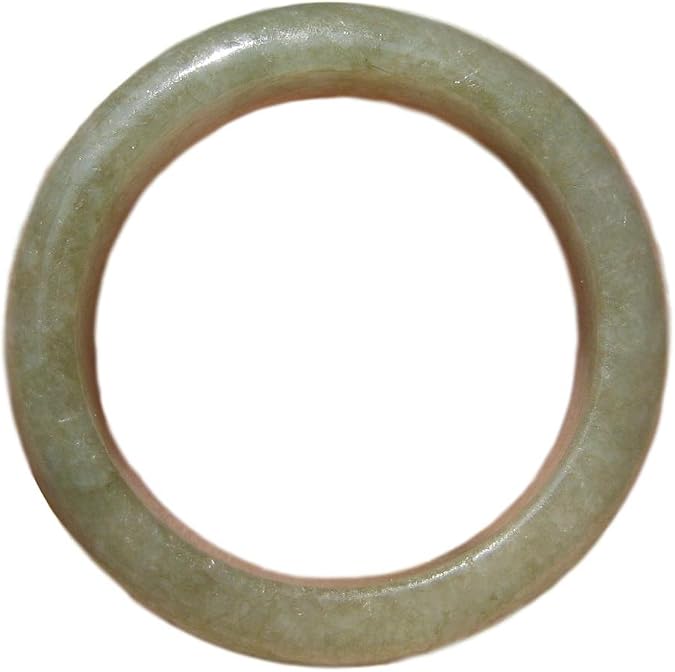 Natural Green Jadeite Jade Ring Size 7 US Jewelry Art AP6024