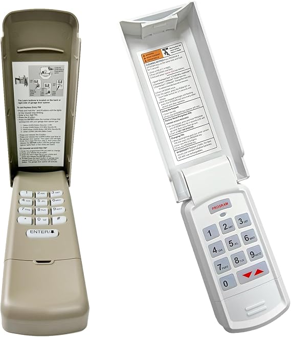 Universal Garage Door Opener Keypad for Liftmaster Chamberlain Craftsman Wayne Dalton Openers Produced Since 1993, for Genie Garage Door Opener keypad Replacement