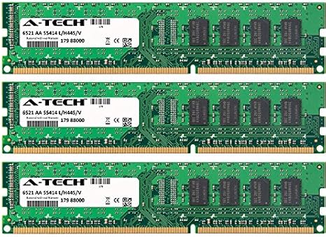 A-Tech 12GB KIT (3 x 4 GB) For HP-Compaq HP Pavilion Desktop e9150t e9180f e9180t e9190jp e9280f e9280t e9290f e9290jp HPE-170f HPE-180t HPE-188hk HPE-19. DIMM DDR3 NON-ECC PC3-8500 1066MHz RAM Memory