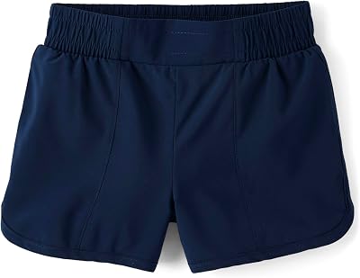 The Childrens Place Girls Active Quick Dry Lined Shorts