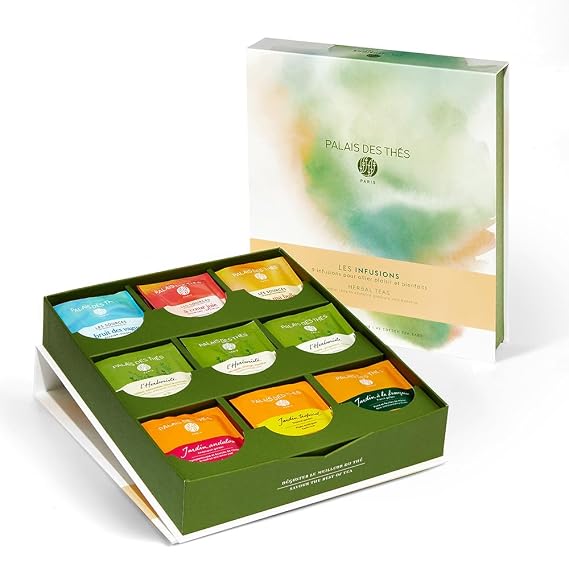 Palais des Thes - Herbal Teas Gift Box - 45 Assorted Premium Tea Bags