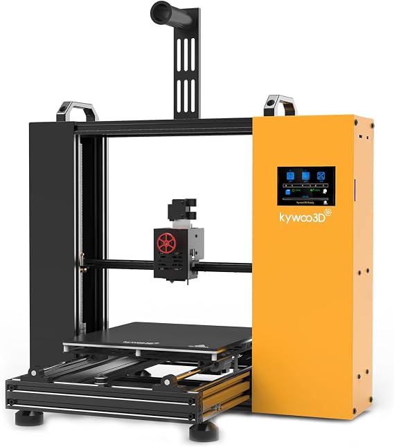 Kywoo Tycoon 3D Printer, Print Size 240x240x230mm, with Auto Leveling, Direct Drive Extruder, WiFi Fucton, Resume Printing, Dual Y-axis Dual Z-axis, Touch Screen, Linear Rail, Silent Motherboard