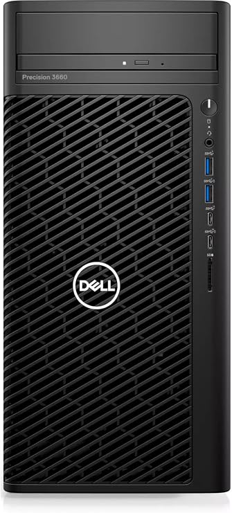 Dell Precision 3680 Tower Intel 14th Gen CPU, i7-14700 20C, 64GB RAM DDR5 | 1TB SSD | NVIDIA RTX 2000 ada 16GB GDDR6 | - DVD+/-RW - Keyboard, Mouse, Win11 Pro