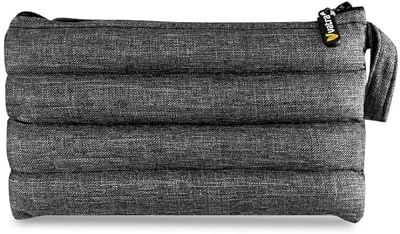 Vatra Rectangular Padded Bag 9x4 Woven Gray